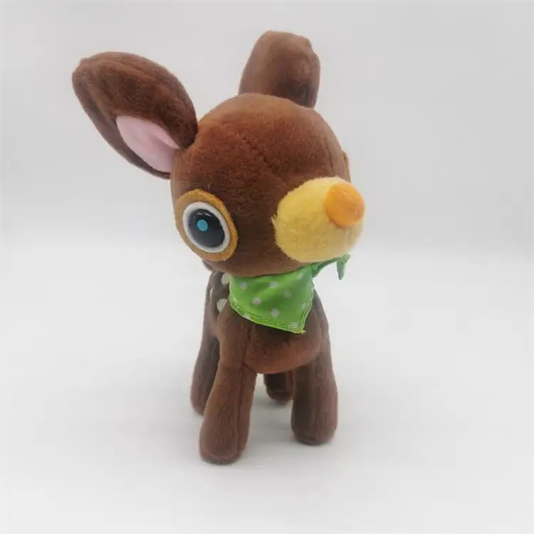 Neuer süßer Freund des Monats Deery Lou Deery-Lou Hirsch Plüsch tier Stofftiere 18*15cm Baby Mädchen Kinderspiel zeug für Kinder Geschenke