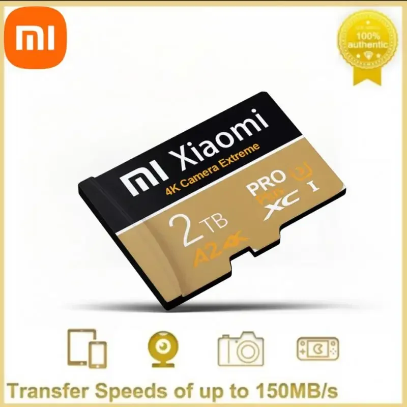 Xiaomi High Speed SD Card 1TB USB Memory Card Micro TF SD Card USB Flash Card Micro TF Card 2TB For Phone Computer Free Shipping