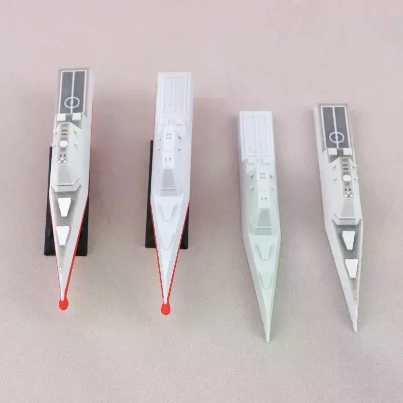 

1PCS Miniature Zumwalt-class Destroyer Model 1/2000 Scale Warship Waterline/Full-hull Type 3D Printed For Diorama Scene