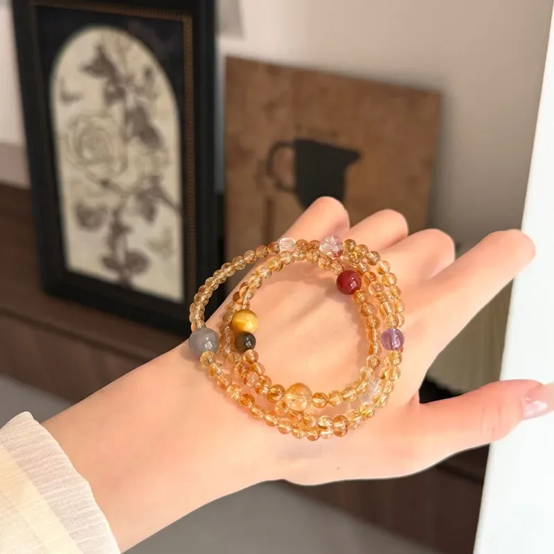 bracelet-en-cristal-naturel-huangta-[creme-douce]-trois-cercles-duobao-amethyste-grise-clair-de-lune-Œil-de-tigre-bijoux-en-cristal