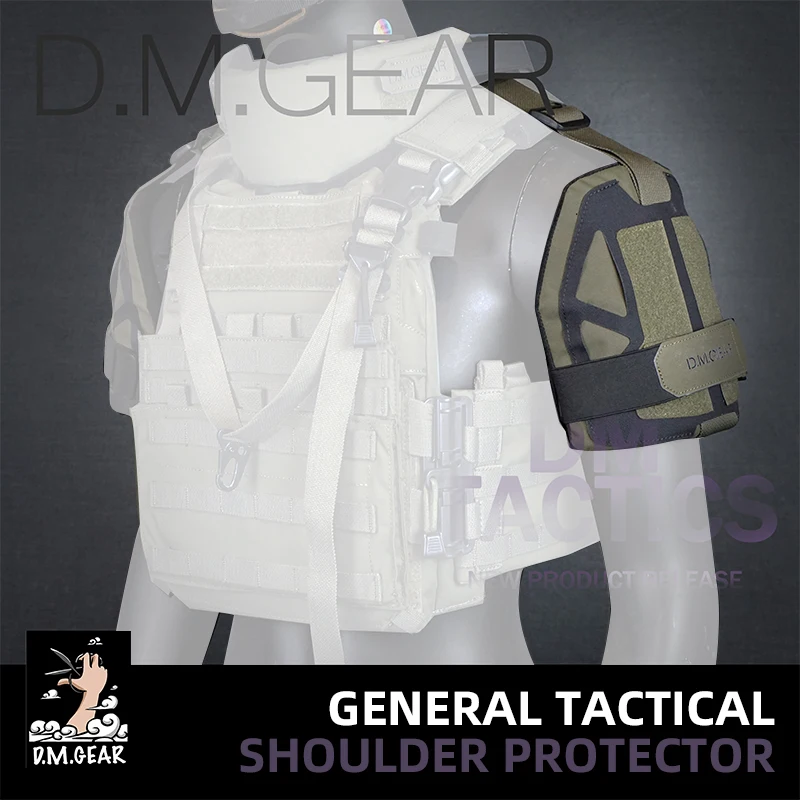 DMgear Tactical Universal Shoulder Pads Armor Shoulder Protector Airsoft Paintball Hunting Protecting Pads Sports Accessories