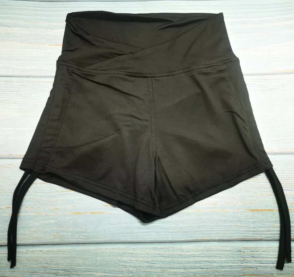 شورت يوغا عالي الخصر للنساء ، مرن وجيد التهوية ، ملابس رياضية مثيرة للمؤخرة ، لياقة بدنية مطاطية وصالة ألعاب رياضية ، 3 نقاط #6