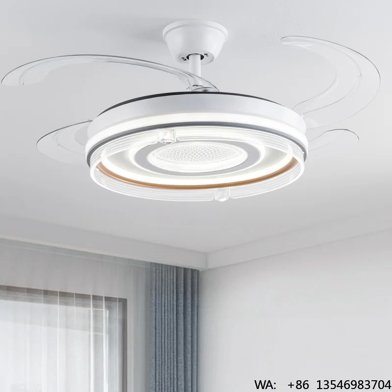 Ceiling Fans with Lights and Remote, Quiet Ceiling Fans with 4 Blades 42 48 Inch Modern Ceiling Fan with Light and Remote
