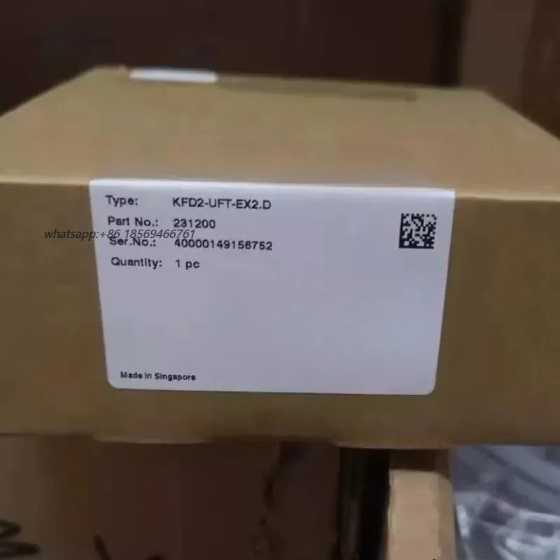 2026 Factory Sealed 1PC KFD2-UFT-EX2.D Signal Isolator Safety Barrier New in Box Fast Delivery