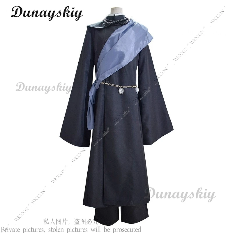 Andateika Black Butler Undertaker Cosplay Costume Wig Kuroshitsuji Anime Cosplay Uniforms Halloween Party Grim Reaper Cosplay