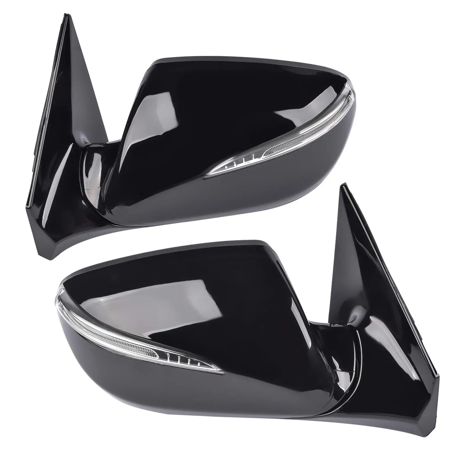 Power Heated Signal Mirrors for hyundai Santa Fe Sport 2013-2018 - Left & Right, 2.0 2.4L, OEM 876104Z005, 876204Z005