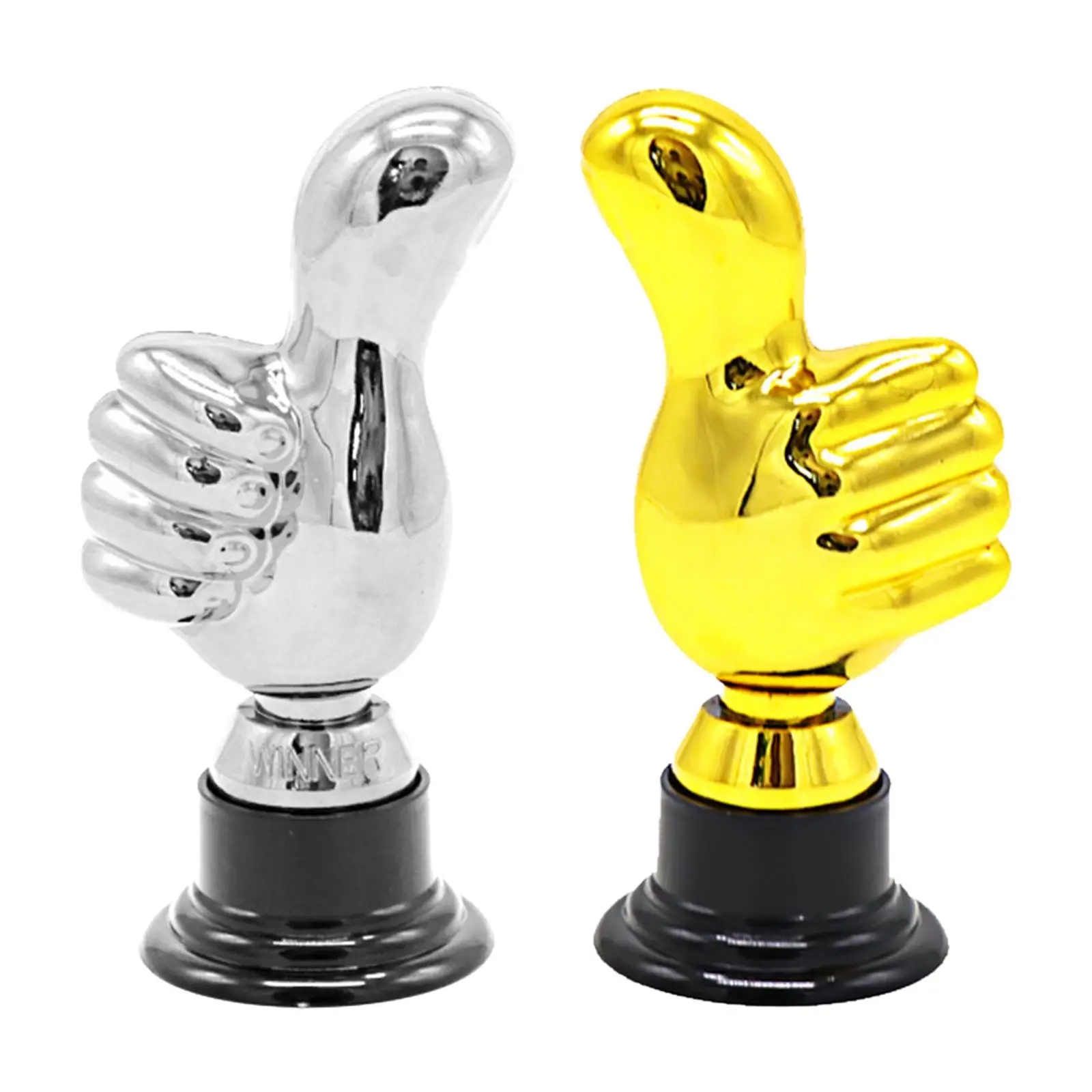 ถ้วยรางวัลนิ้วหัวแม่มือขึ้นตลกสำหรับรางวัลการชื่นชมรางวัลห้องเรียนโรงเรียน