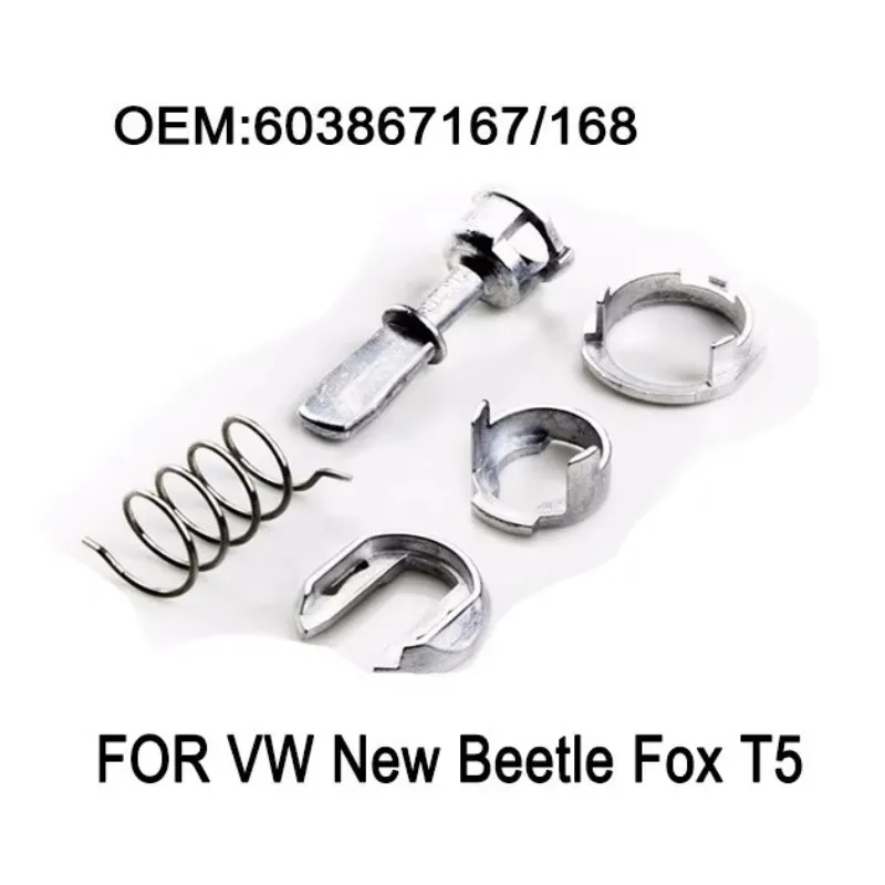 

For VW New Beetle Fox T5 Transporter V Polo 9N Door Lock Cylinder Repair Kit. Long: 38.5mm 2/3 - Doors front left or right