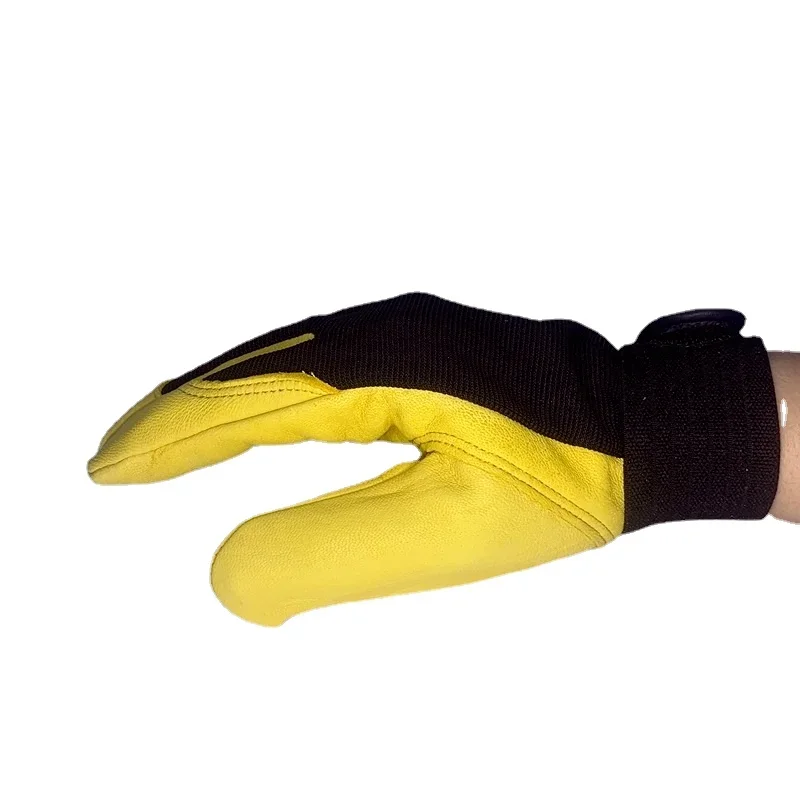 Gants de travail en cuir résistant à l\'usure, assurance du travail, épais, gants de protection, site de transport, réparation de machines, gants