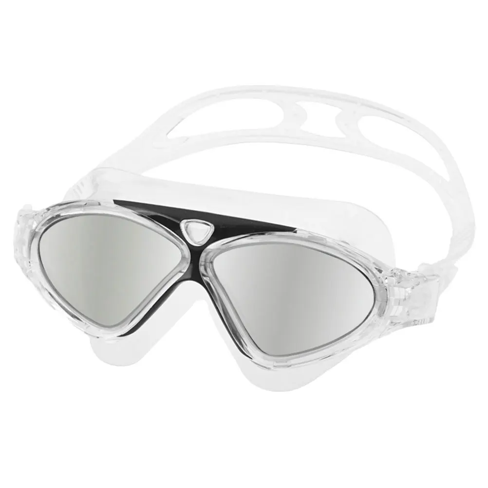 

Swimming Goggles Anti Fog Lightweight Portable Swim Eyewear UV Treated PC Lenses Safe Underwater View Bathing Pool