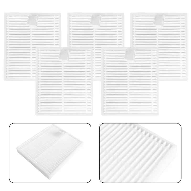 AC39-5PCS Filters For Cecotec Conga 8490 Ultimate Ultra Power / 7490 Ultimate Home X-Treme Genesis Parts