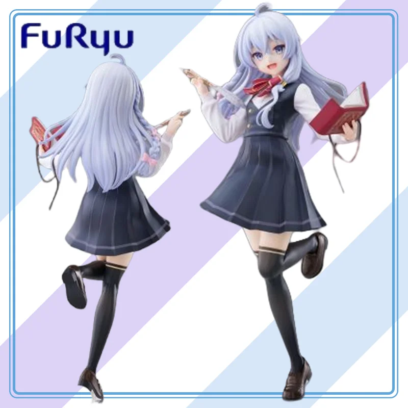 

【100%original】FURYU Majo No Tabitabi Elaina Tenitol Tenitol Tall - School Uniform Ver.Collection Series Model Cartoon Character