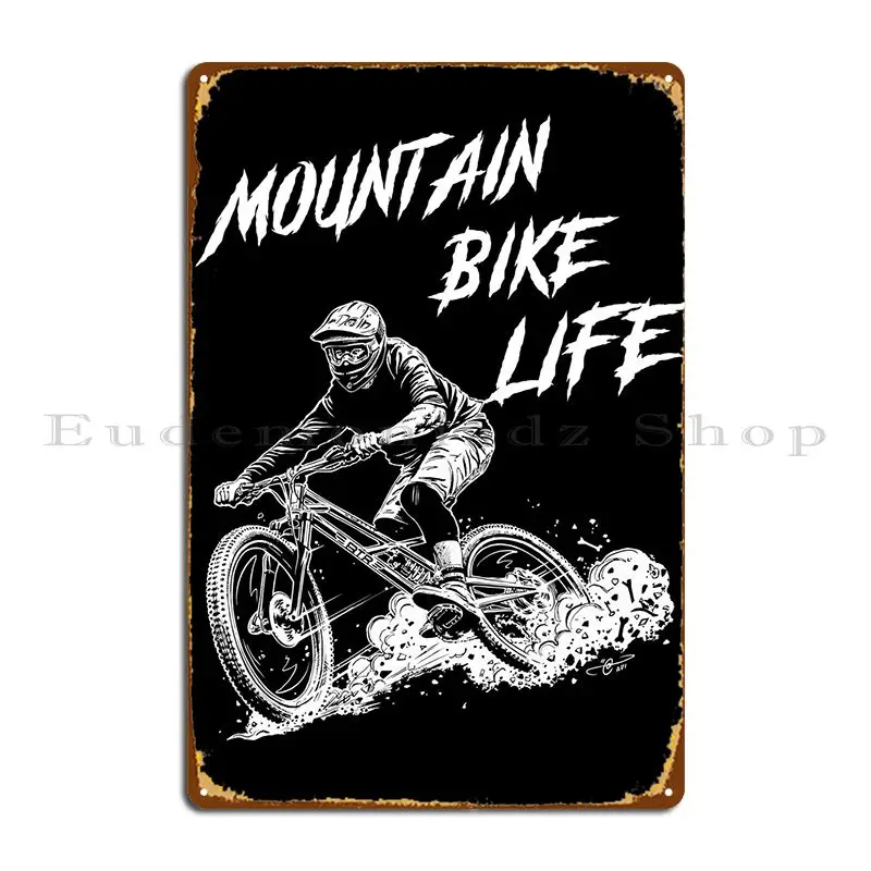 Enduro Mountain Bike Life Metal Sign Party Cinema Party Club Decoration Customized Tin Sign Poster