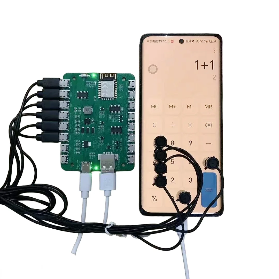 Programmable serial port secondary development capacitive screen clicker-serial port version-single motherboard