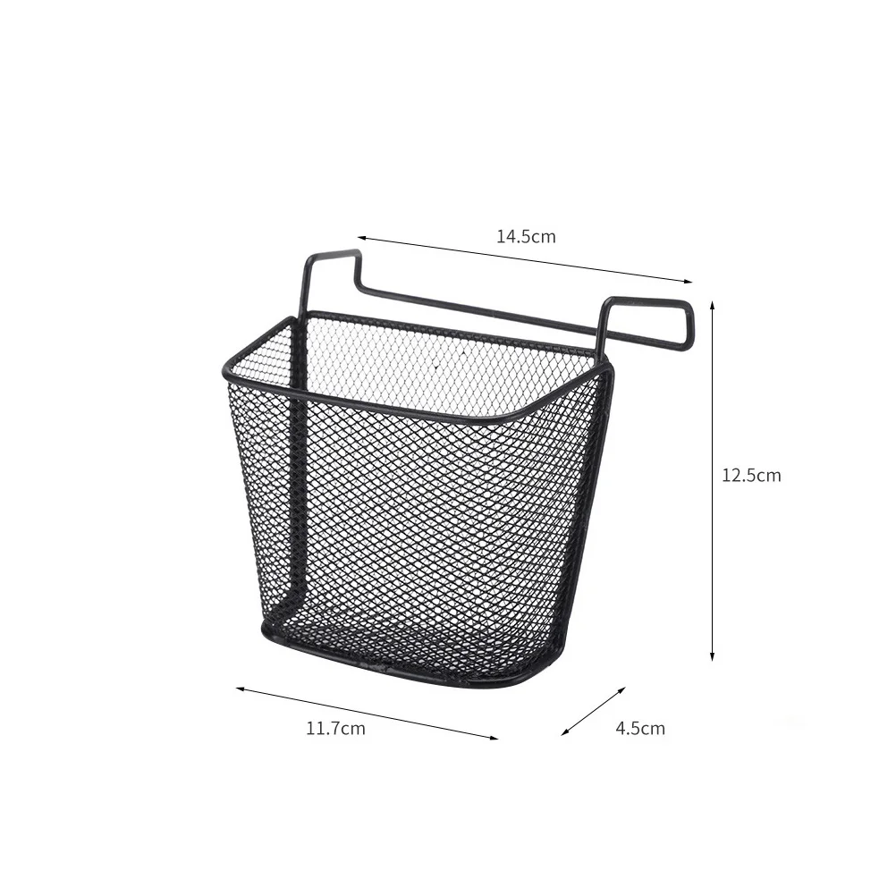 Kantoorophangrek Ijzeren bureau-organizer Multifunctionele hangende mand Bestanden Pennen Opslag Kantoormand Dorm Organizer