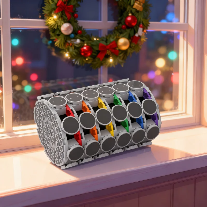 

140pcs MOC ROLL YOUR WORD Model Building Blocks Construction Assemble Toy DIY Creative Christmas Gift Idea Education Kids Brick