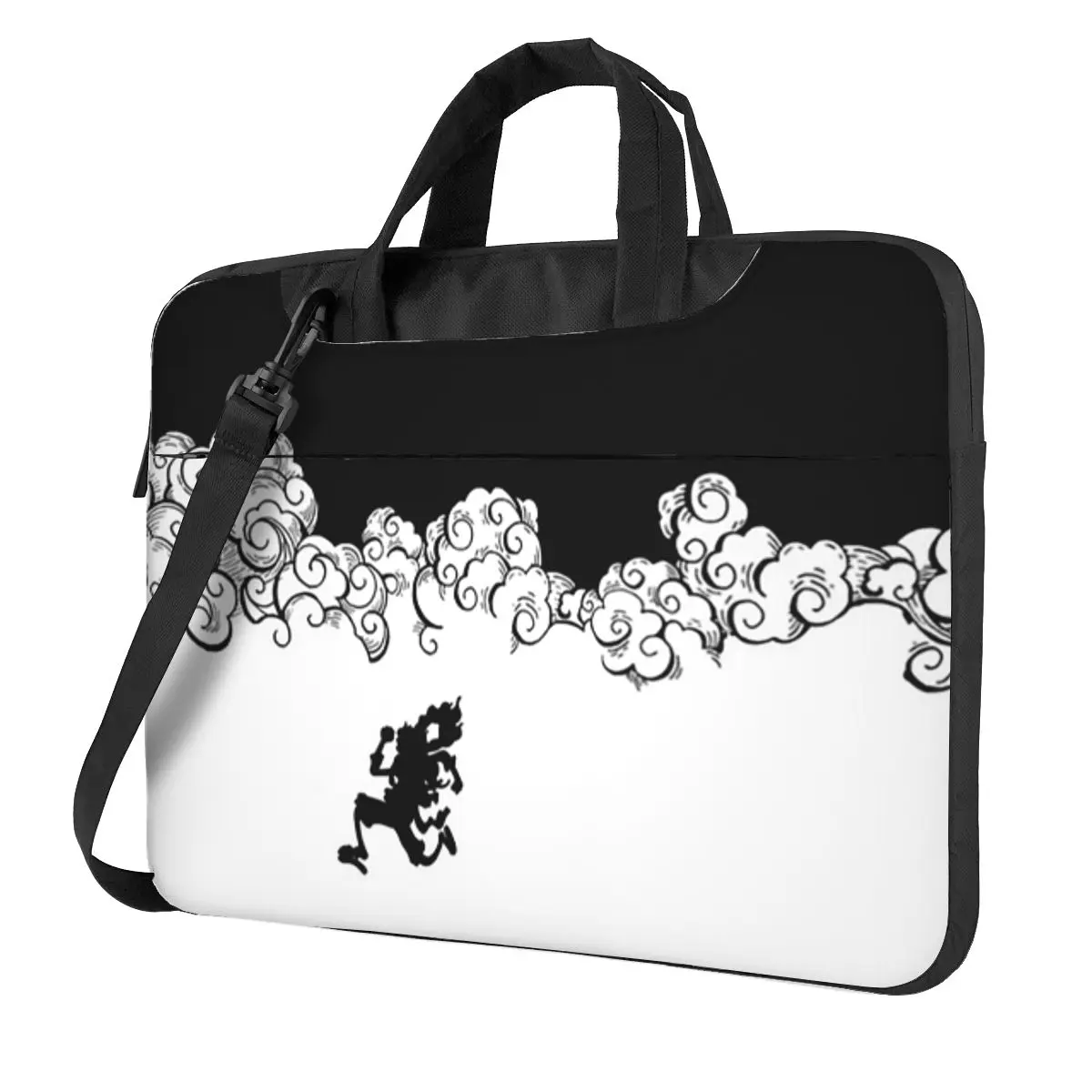 

Сумка для ноутбука White Cloud Smile Boy через плечо, сумка для компьютера 13, 14, 15,6 дюймов, чехол для ноутбука Macbook Pro Lenovo