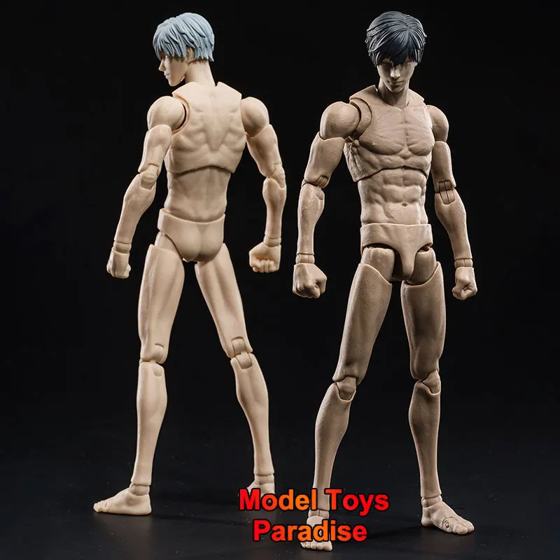 

Original VTOYS X BMS 1/12 Men Soldier Super Flexible Muscle Joint Body 16.5CM Pale/Suntan Skin Action Figure Model Body