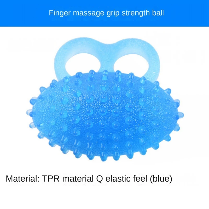 Hand Exercise Ball Finger Therapy Ball-Grip Strengthening Resistance Strength Trainer For Hand Finger Wrist Muscles