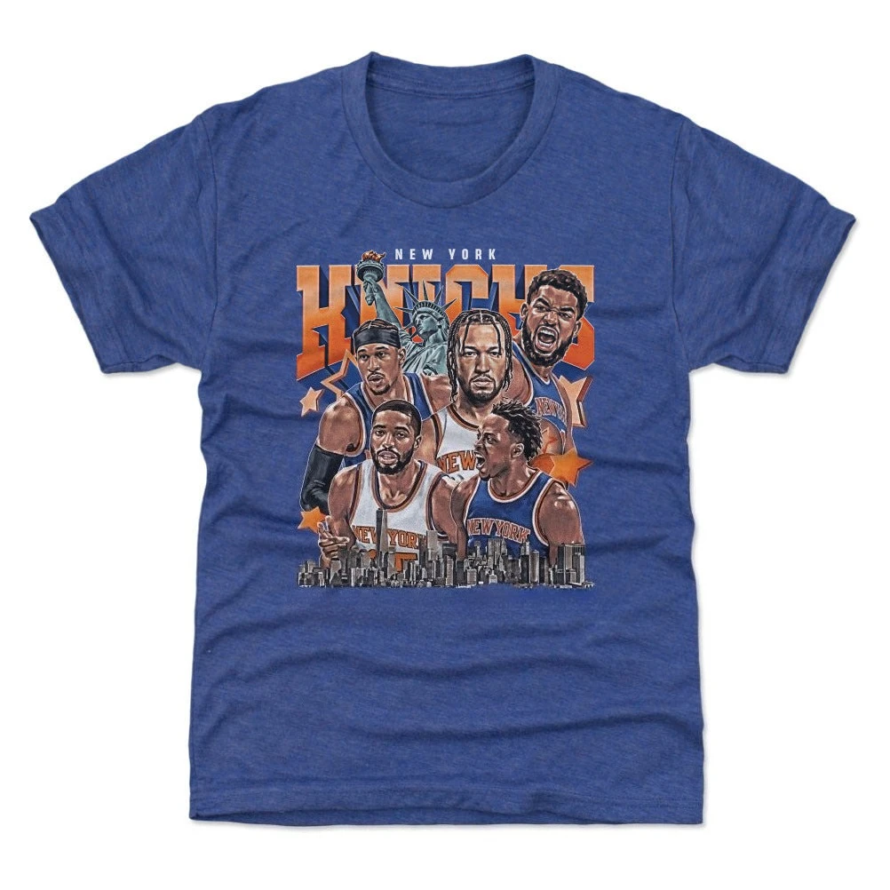 New York Knicks Member 100%cotton Creativity Tshirt 2026 Summer New New York High-Quality Men's Basketball Fashion Shirt