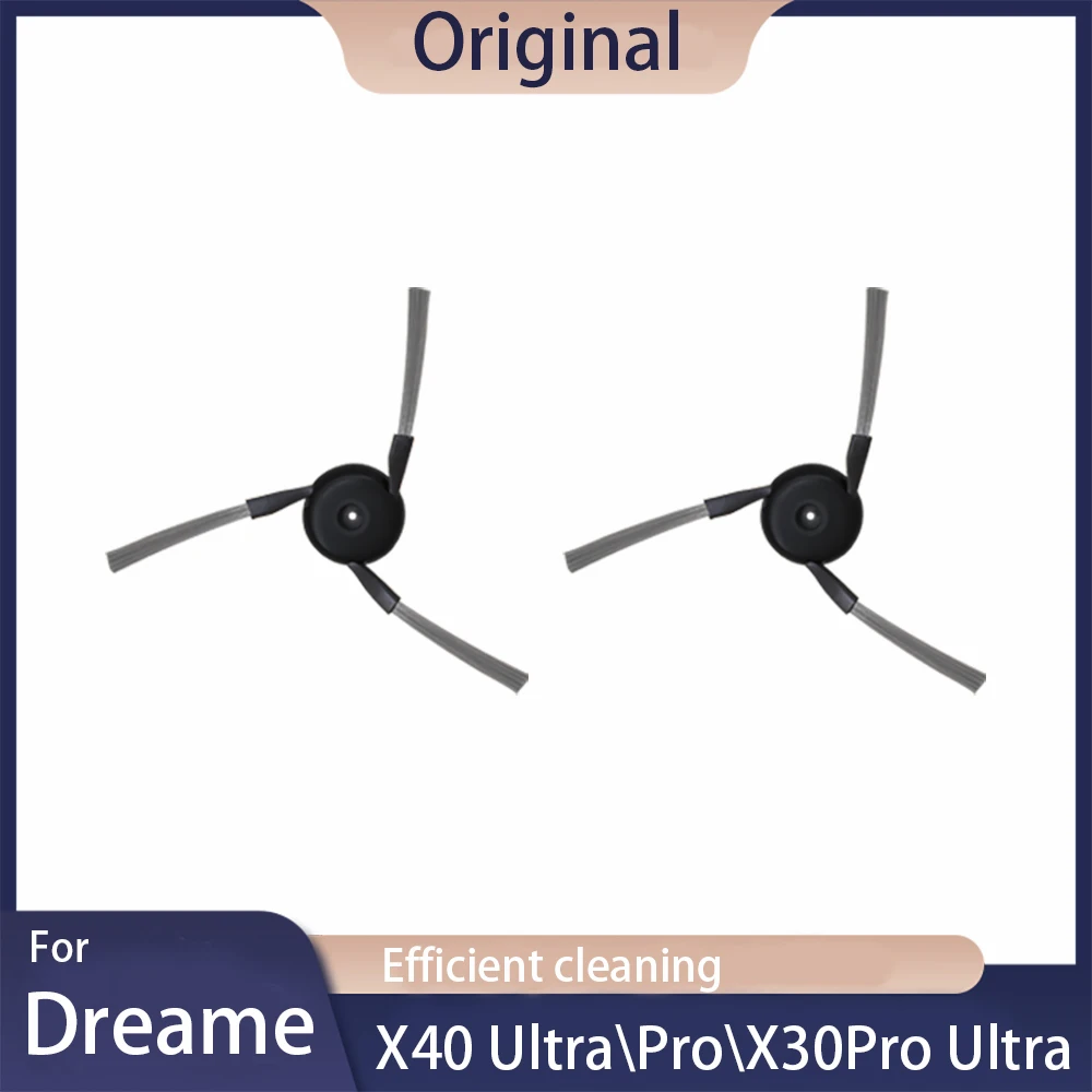 Original Compatibility For Dreame X40 Ultra\\X40 Pro\\S30 Pro Ultra Replaceable Parts Side Brush Robot Vacuum Cleaner Aaccessories