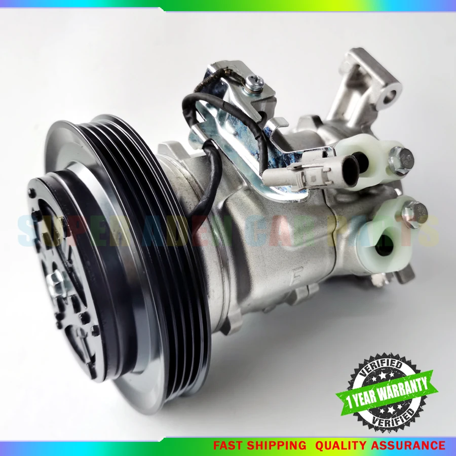 

10SE13C AC Compressor For Toyota Yaris VIOS LIMO 2015-2020 88320-0D070 XI447280-2191 883200D070 447280-2191 4472802191