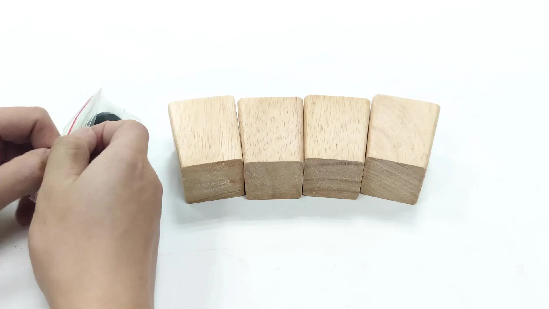 4PCS Solid Wood Furniture Legs 6/10/15cm Chair Bed Table Cabinet Heightening Parts Furniture Foot Replacement Accessories