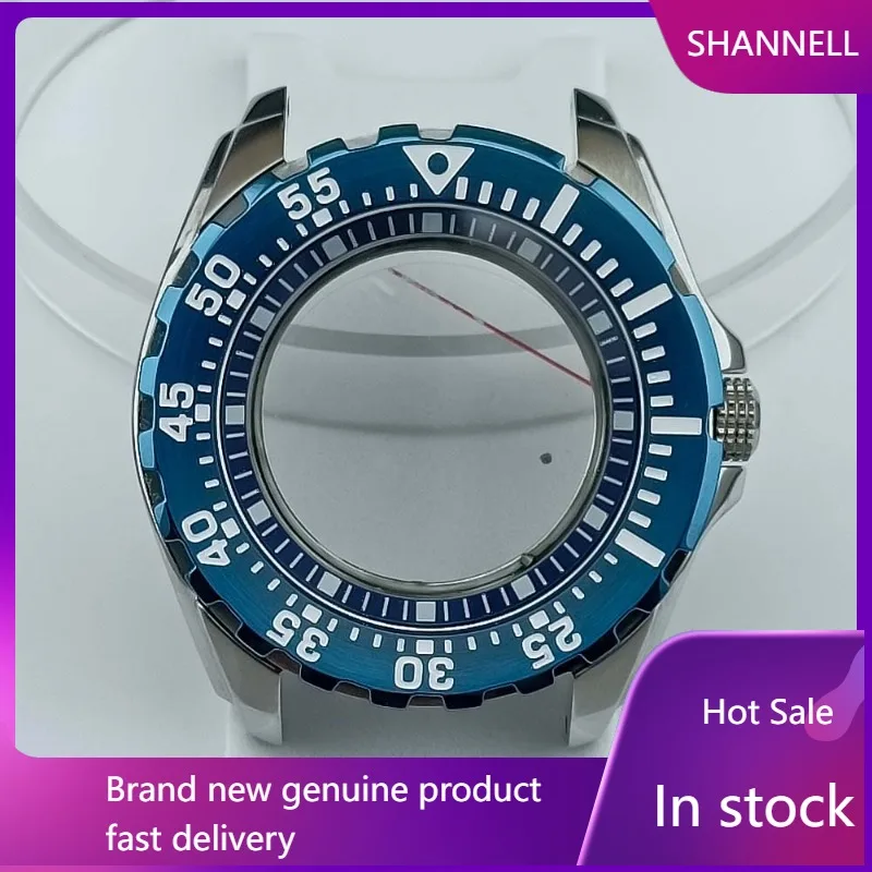 

Watch 44mm 601 diving timer case suitable for NH35/36 mechanical movement, ear width 22mm