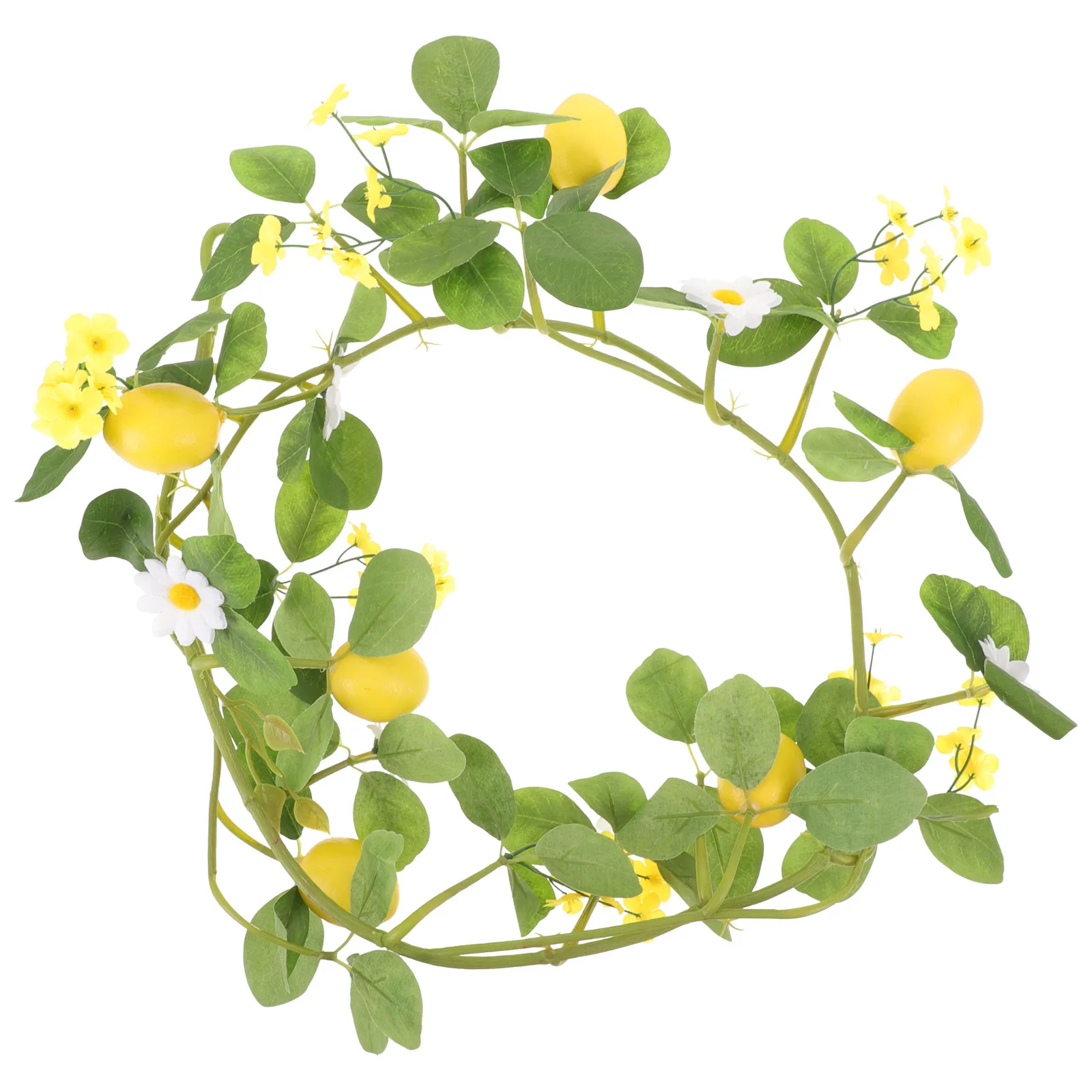 

Lemon Garland Decoration Artificial Vine Pendant Home Door Decor Fake Lemon Garland Crafts Holiday Festive Party Supplies