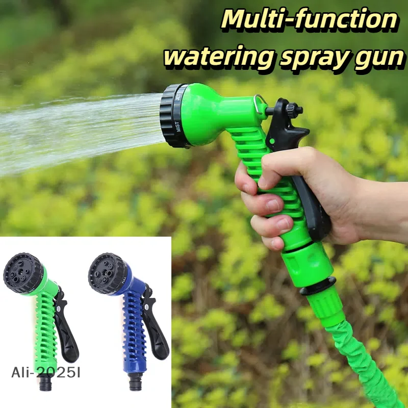 

Multi-function watering spray gun 7 Modes Garden Sprinkler Hose Nozzle Irrigation Nozzle Water Sprayer for Garden Lawn Watering