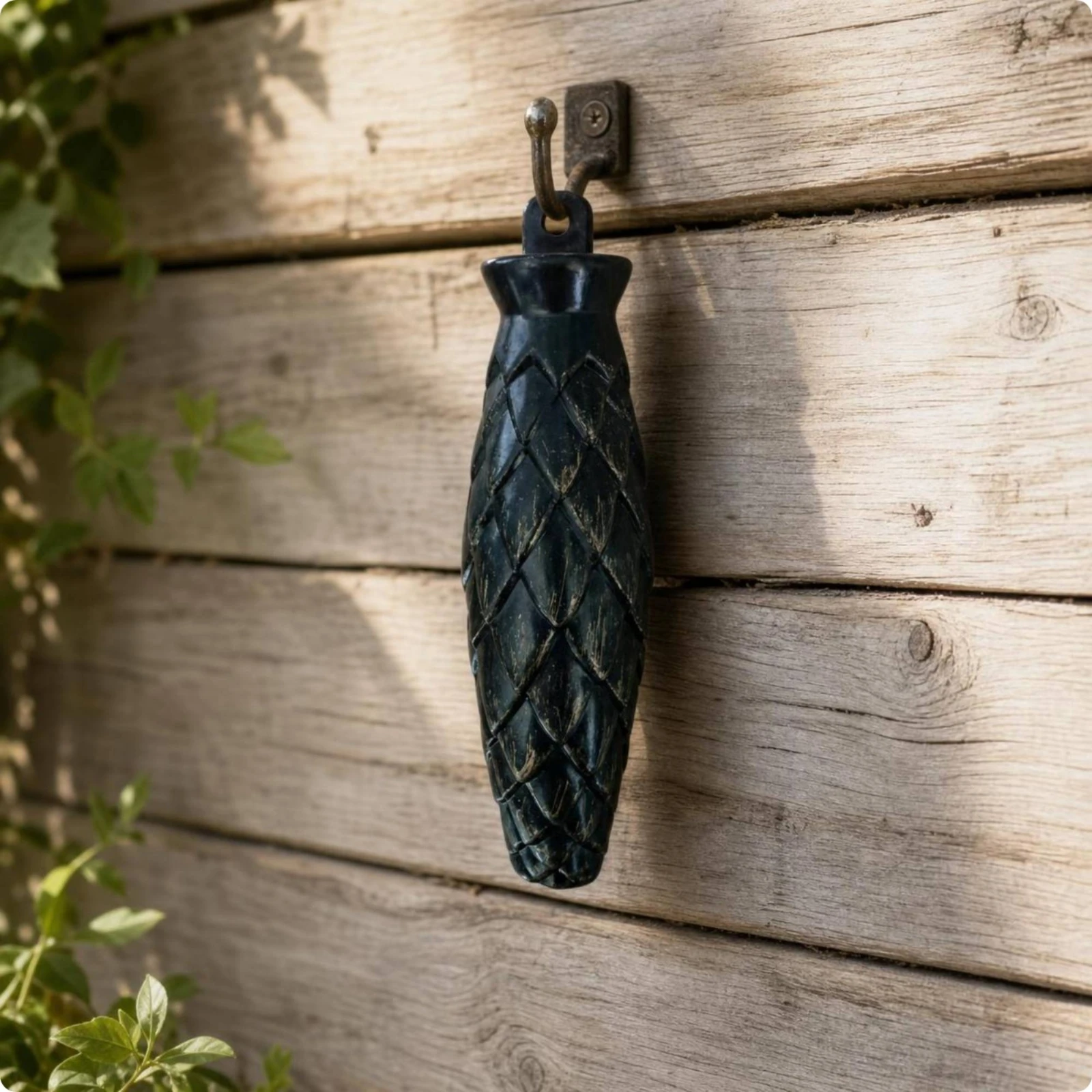 Cuckoo Clock Accessory Hanging Decorative Pinecone Clock Weight Replacement Sculpted Plastic for Clockmakers, DIY Crafts