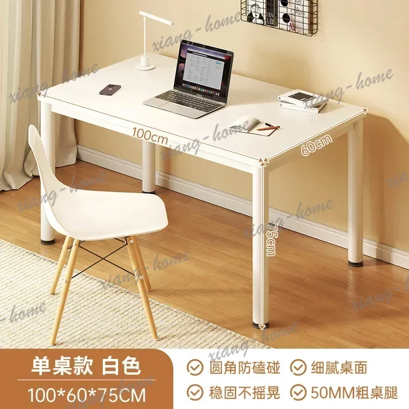 White Ins Writing Computer Desk Desktop Modern Home Office Table Student Study Desk Laptop Table for Office Escritorio Furniture