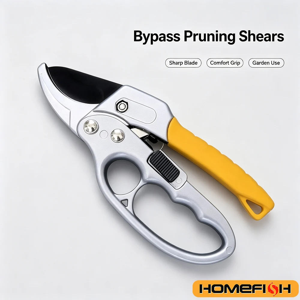 Orchard Pruning Shears with Pulley Lever  Labor-Saving Segmented Cutter Factory Direct for Professional Gardeners