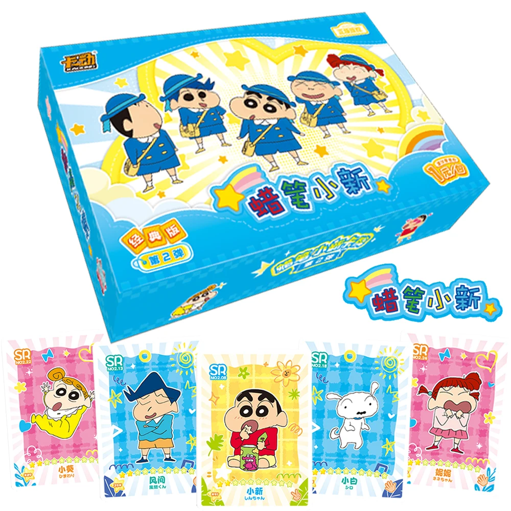 

Original Crayon Shin-chan Card For Children Popular Comedy Cartoon Satō Masao Boochan Limited Game Collection Card Kids Gifts