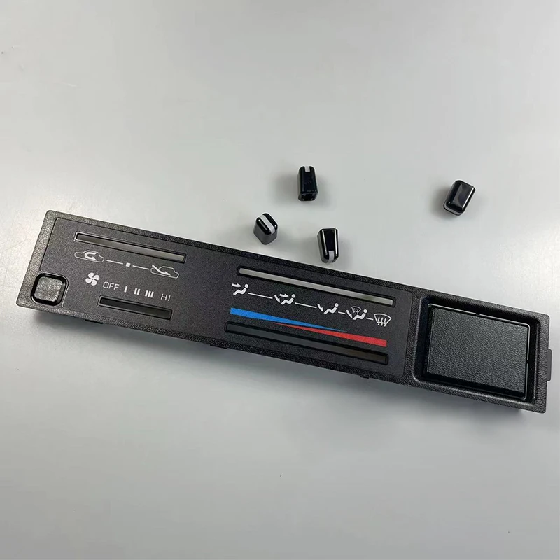 55519-89143 Heater Climate Control Faceplate With 4 Knobs Fit For Toyota Pickup 4Runner 1988 1987 1986 1985 1984