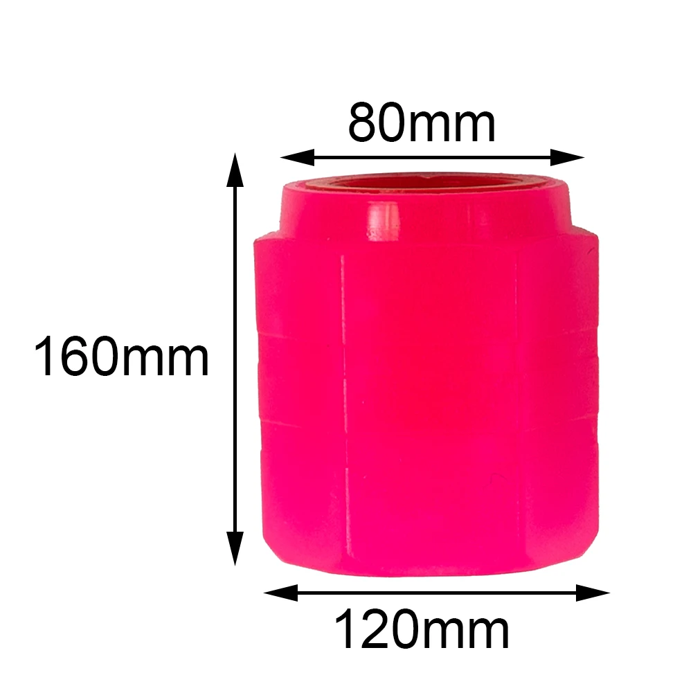 4Pcs Fluoreszierende Rosa Auto Motorrad Rad Reifen Luft Ventil Stem Abdeckung Leucht Reifen Ventil Kappe Auto Styling Reifen Zubehör