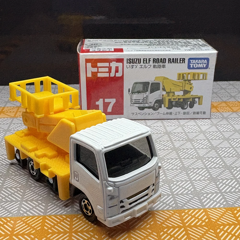 Takara Tomy Tomica No.17 Isuzu Elf Track Auto Casting Lega Statica Auto Veicolo Pressofuso Modalità Metallo Collezione Display Ragazzo Giocattolo Regalo