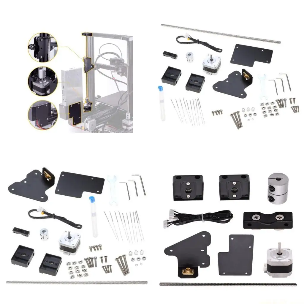 

Комплект обновления двойной оси Z, слайдер двигателя Z-натяжения для Ender-3 3Pro, двойная ось Z, сделай сам