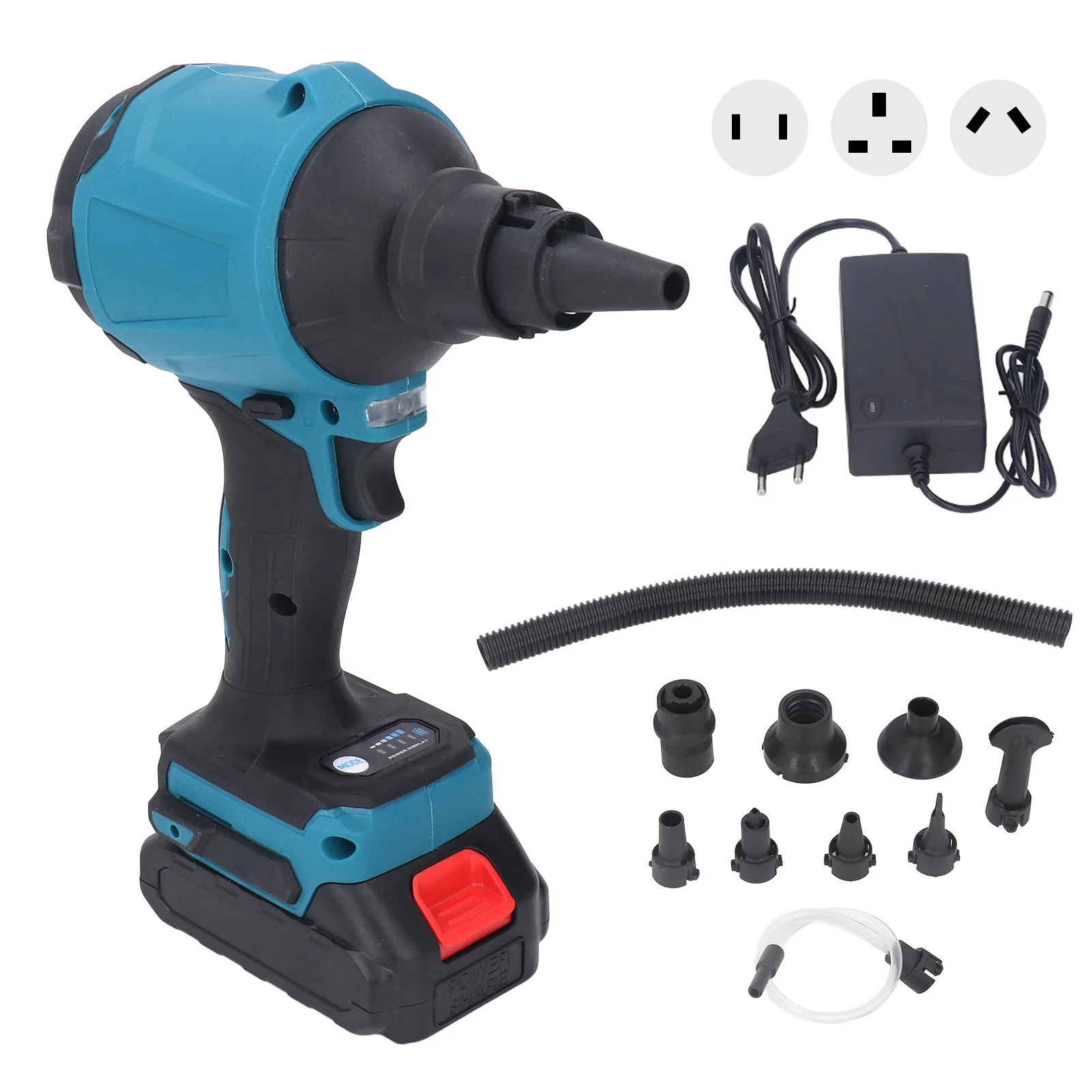 Rechargeable Air Dust Machine Multifunctional Lithium Electric Cordless Inflator Gun Air Dust Guns Variable Transmission Tools