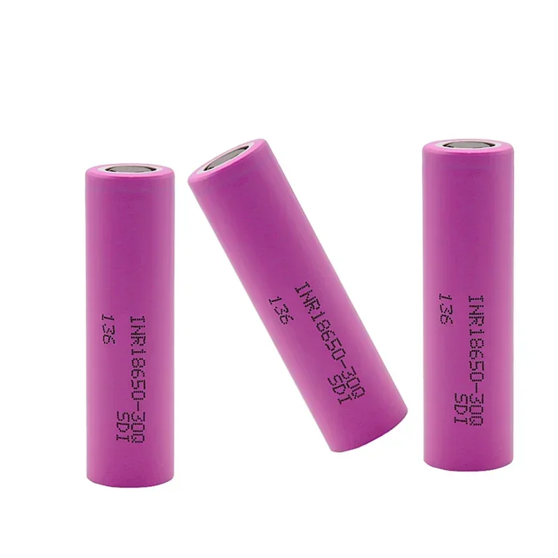 lNR18650 lithium ion rechargeable battery, 30q, 3.7V, 3000mAh, 20A discharge, suitable for e-cigarettes, electric tools, etc