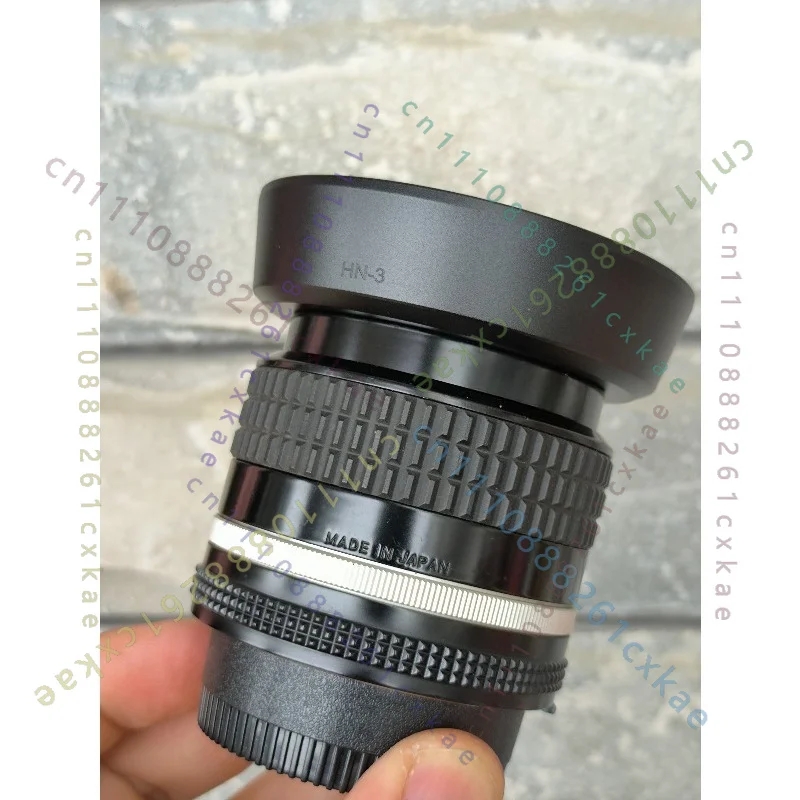52mm HN‑3 Screw‑in Wide‑Angle Metal Lens Hood Sun Shade for Nikon AUTOAI AISAF35mmF2 D 35mmF2.8Camera Lens Protective Accessory