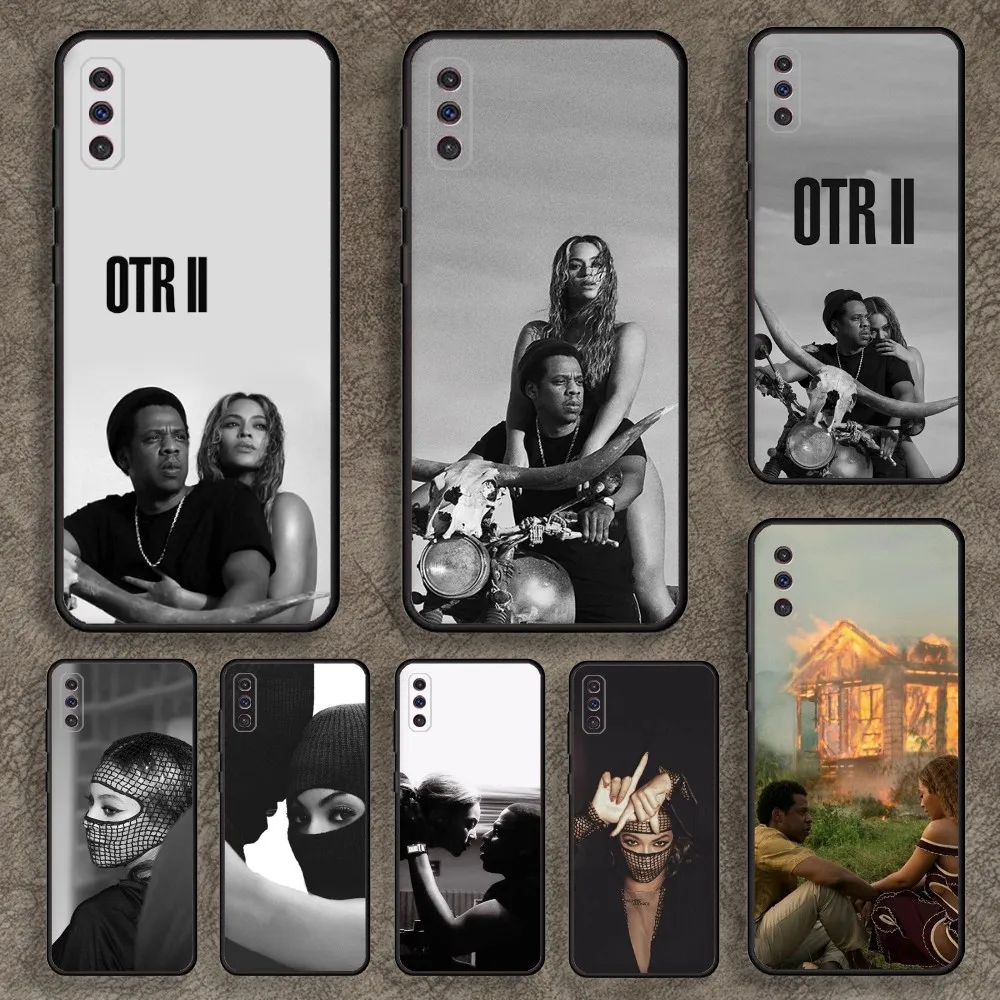 

B-Beyonce Jay Z OTR II Phone Case for SamsungA 91,80,73,72,71,70,53,52,51,42,41,40,32,31,30,22,21,20,13 S 4G 5G Soft Black Case