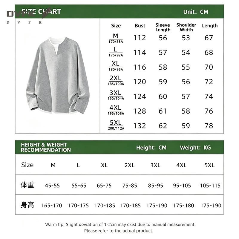 Men Fake Two Piece Long Sleeve Shirt Notch V Neck Waffle Knit Loose Fit Casual Daily Basic Top view 6