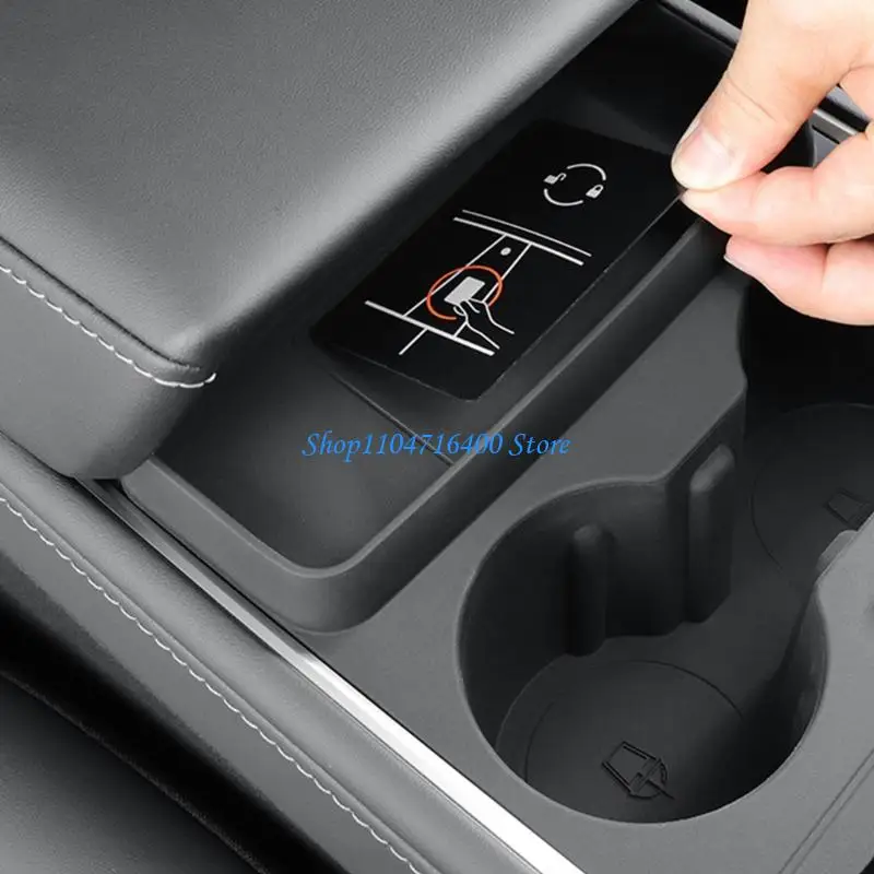 

y1gd обновлять центр консоли консоли для организатора консоли для Automotive Cup Nonslip вставка