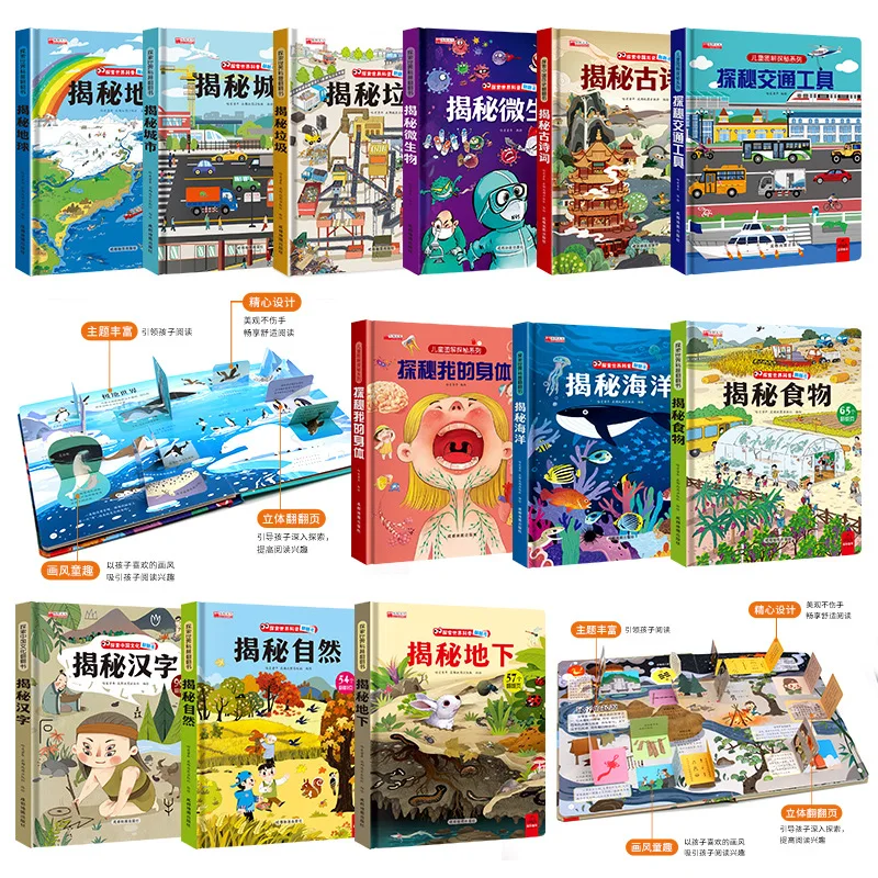 Desenvolvendo a Cidade Proibida, Livros 3D para Popularização das Ciências das Crianças, Derrubando Livros, Revelação do Meu Corpo