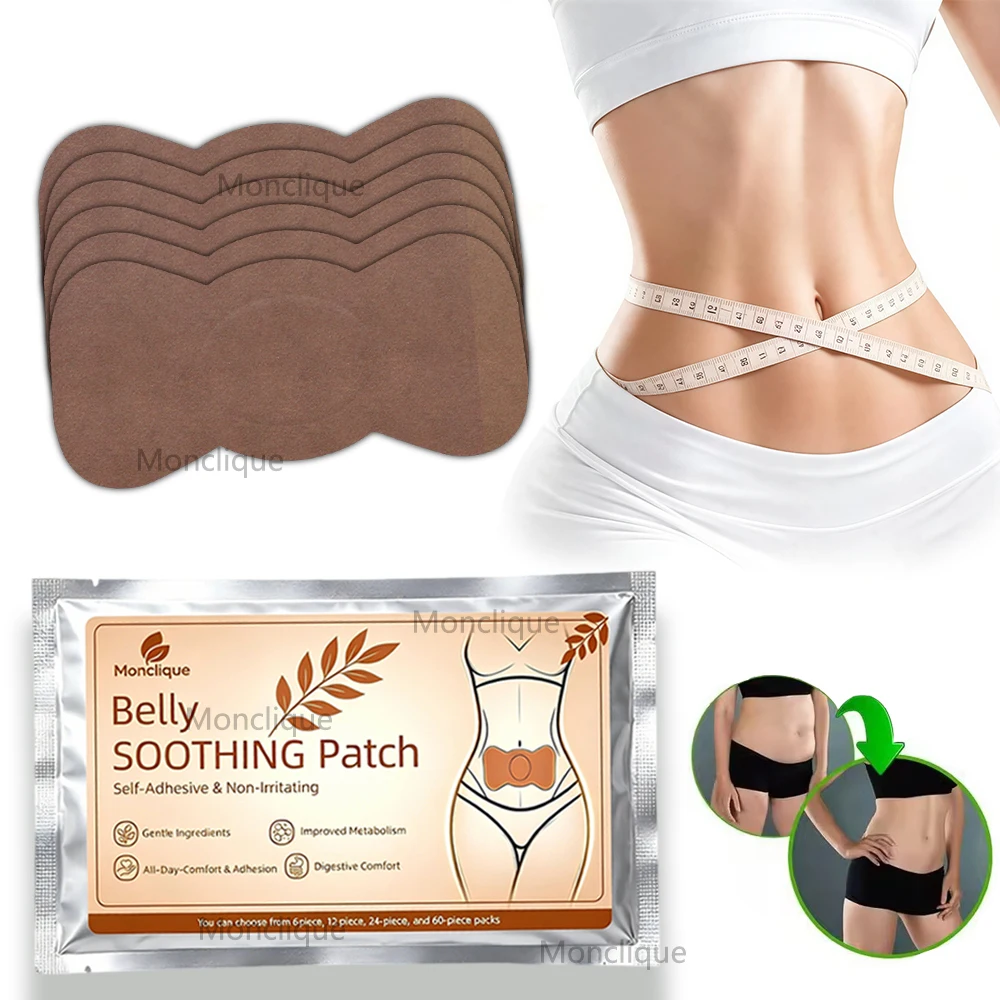 Herbal Slimming Patch Abdominal Skin Firming Pad Breathable Slimming Sticker Anti-cellulite Shaping Improve Abdominal Swelling