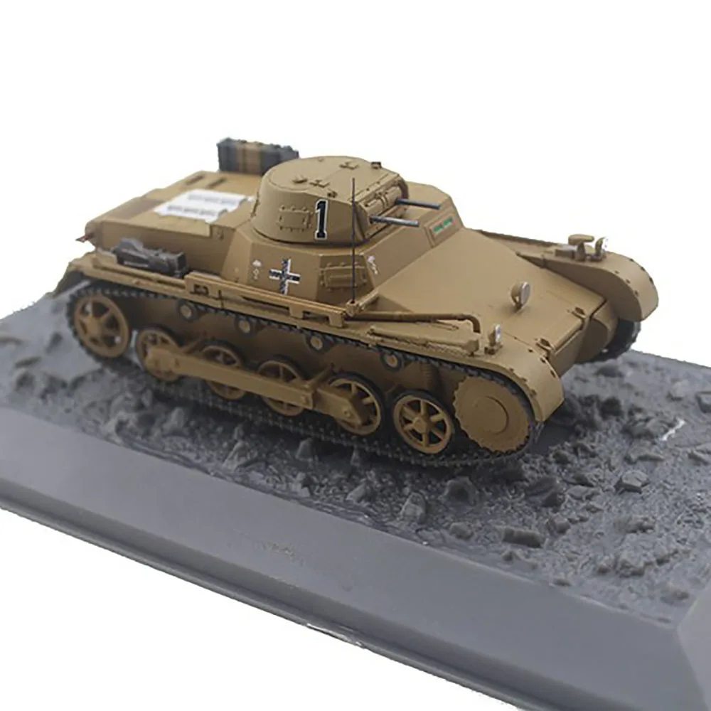 Dietcast 1/43 Scale Pz Kpfw IAUSF B [SD. KFZ. 101] Tank Static Model Finished Simulation Alloy Model Tank Model Collection Gift