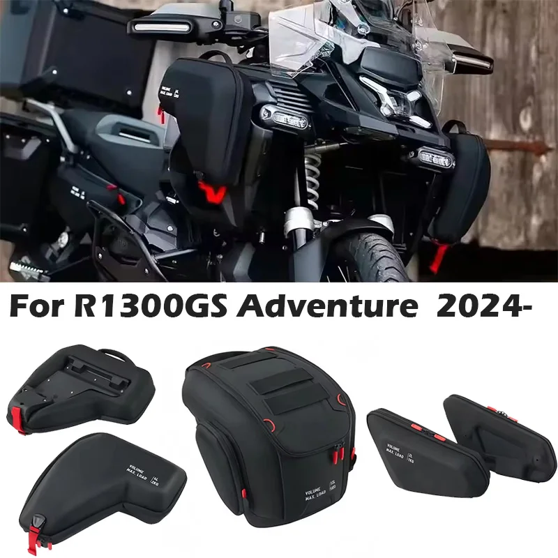

For BMW R1300 GS Adventure Motorcycle Accessories12L Tank Bag Side Frame Waterproof Bags Quick Lock Kit R1300GS ADV 2024 2025
