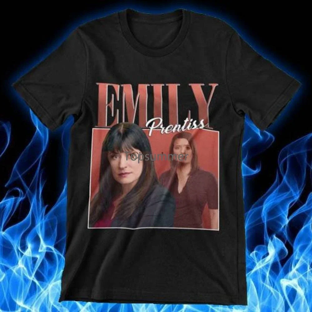 

Emily Prentiss Criminal Minds Shirt Paget Brewster Hypebeast Vintage 90S Rap T Shirt