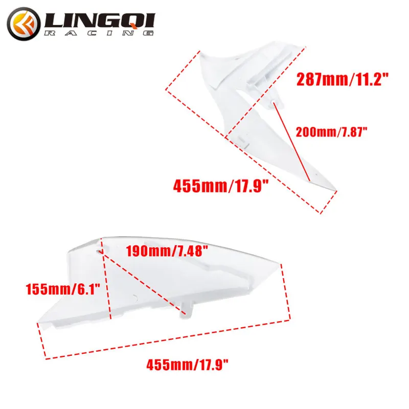 LYNNCHI Motorcycle YZ 65 Fairing Kit Full Body Cover Plastic Fender For YH65 YZ65 Pit Dirt Bike Off Road Accessories